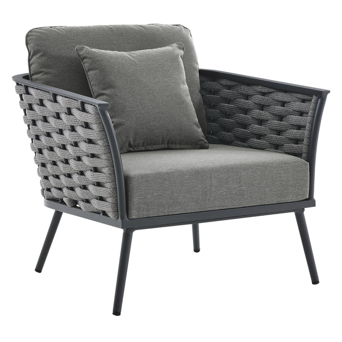 Stance Outdoor Patio Aluminum Armchair by Modway