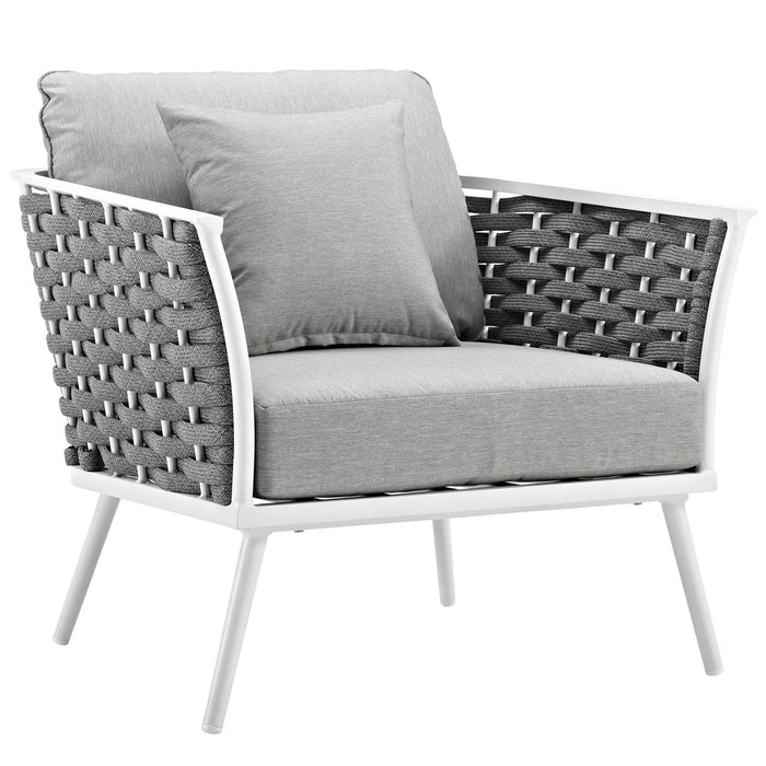 Stance Outdoor Patio Aluminum Armchair by Modway