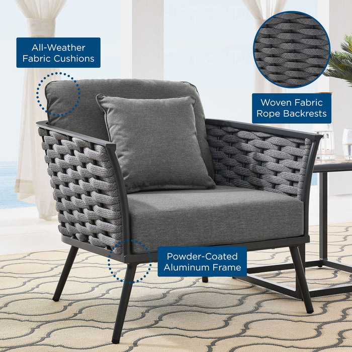 Stance Outdoor Patio Aluminum Armchair by Modway