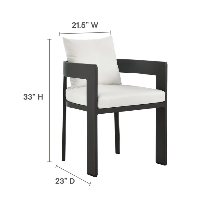 Tahoe Outdoor Patio Aluminum Dining Chair by Modway