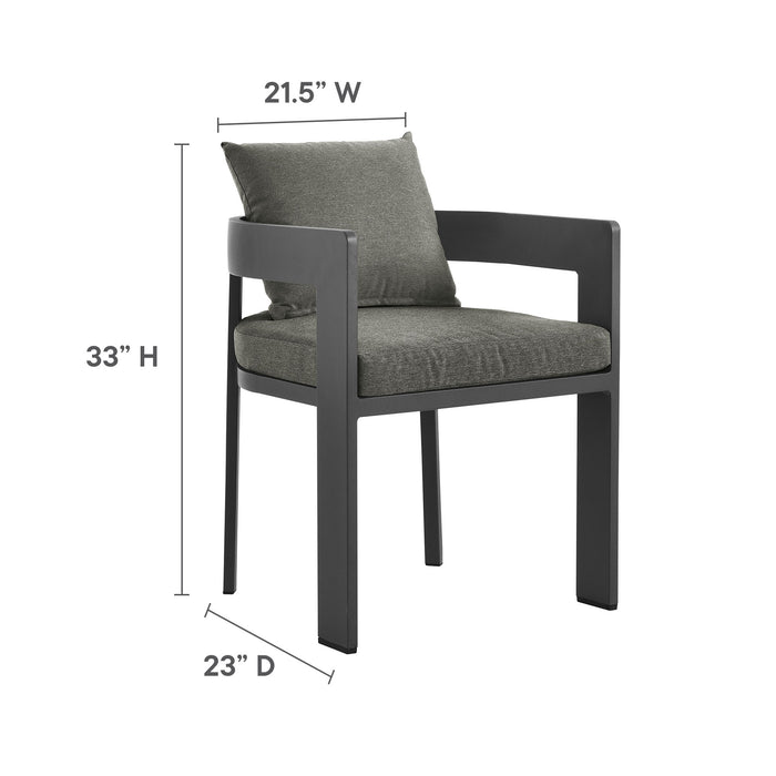 Tahoe Outdoor Patio Aluminum Dining Chair by Modway