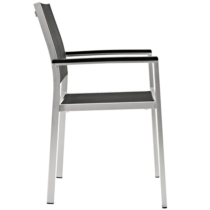 Shore Outdoor Patio Aluminum Dining Chair by Modway