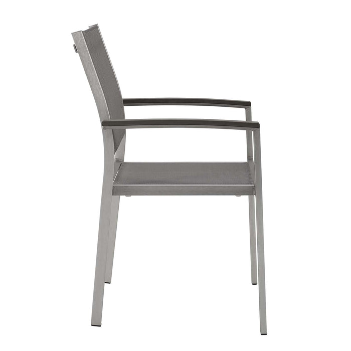 Shore Outdoor Patio Aluminum Dining Chair by Modway