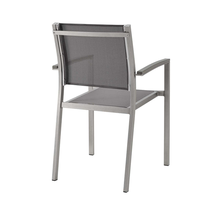 Shore Outdoor Patio Aluminum Dining Chair by Modway