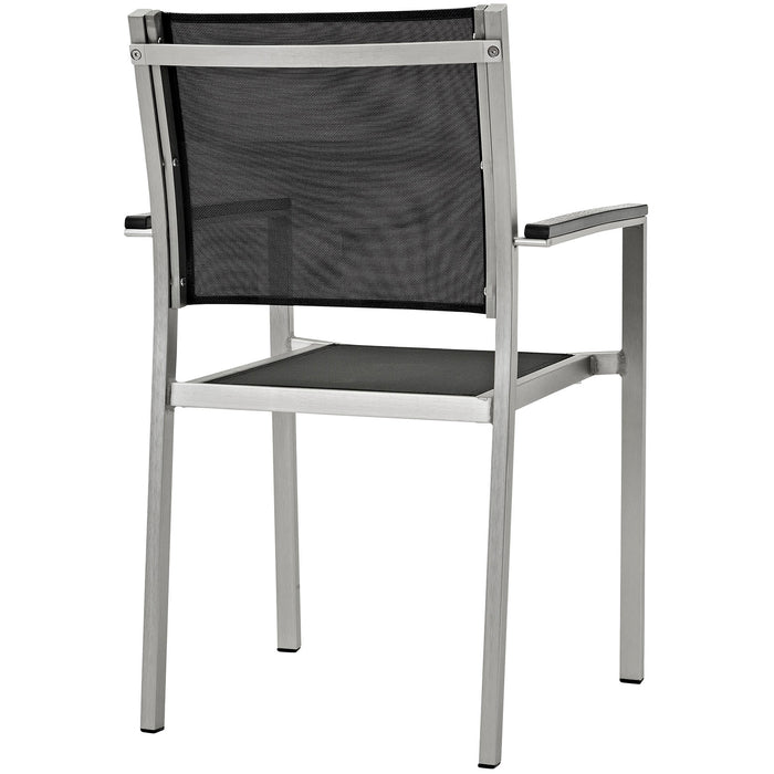 Shore Outdoor Patio Aluminum Dining Chair by Modway