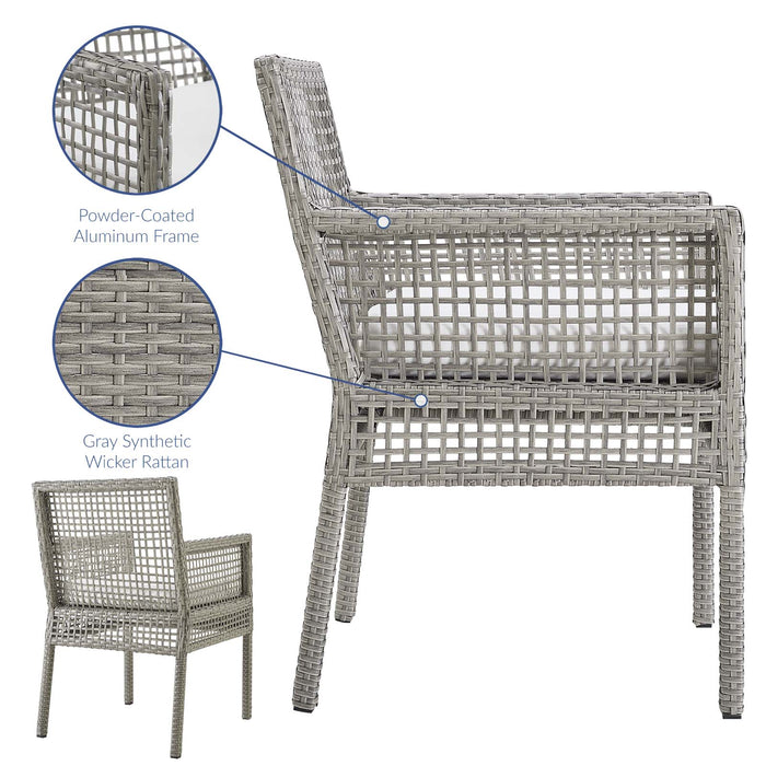 Aura 7 Piece Outdoor Patio Wicker Rattan Set by Modway