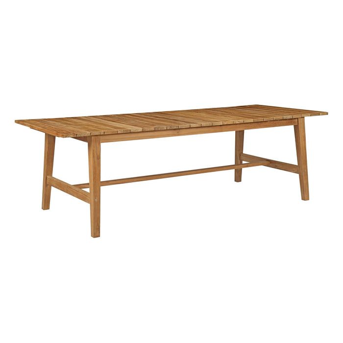 Dorset Outdoor Patio Teak Dining Table by Modway