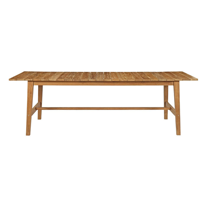 Dorset Outdoor Patio Teak Dining Table by Modway