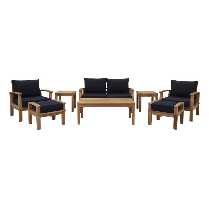 Marina 8 Piece Outdoor Patio Teak Set by Modway