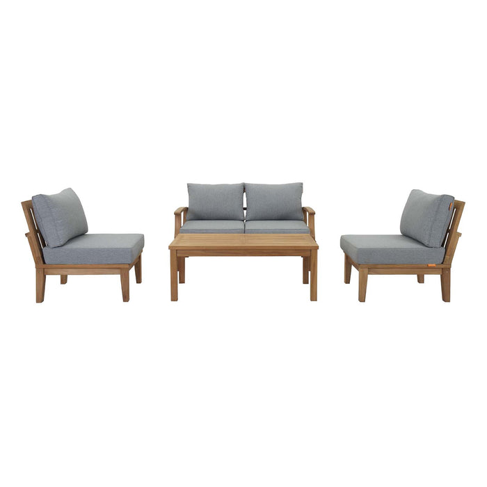 Marina 5 Piece Outdoor Patio Teak Set by Modway