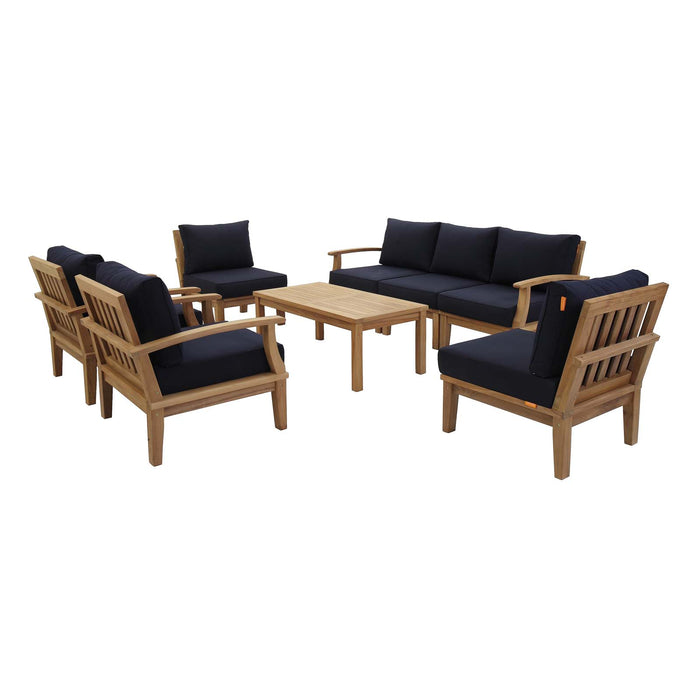 Marina 8 Piece Outdoor Patio Teak Set by Modway