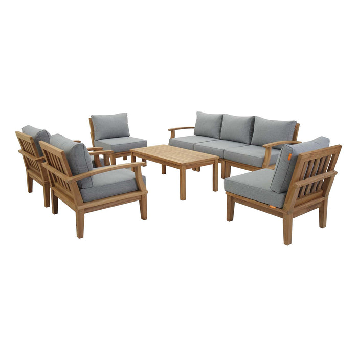 Marina 8 Piece Outdoor Patio Teak Set by Modway