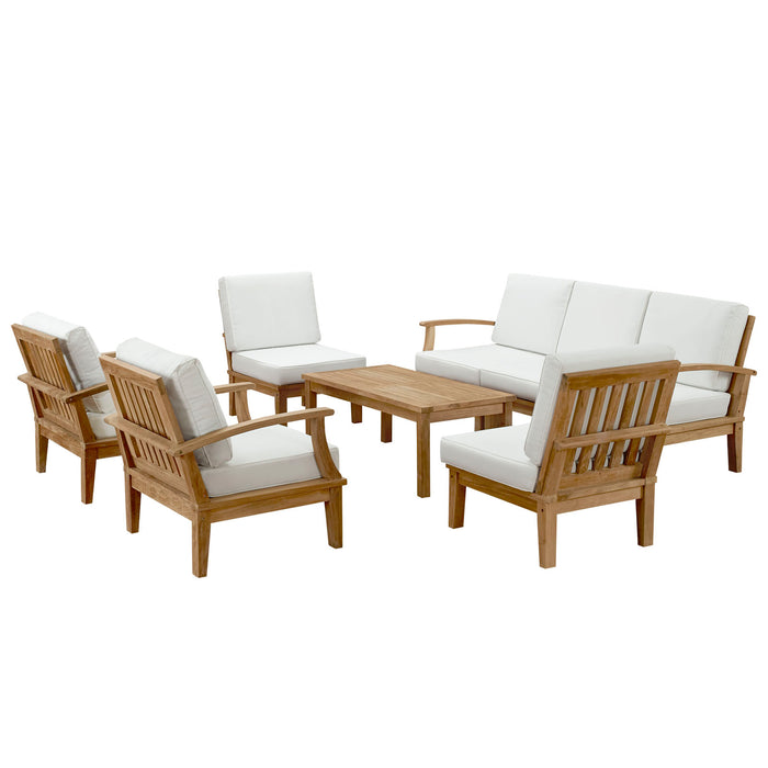 Marina 8 Piece Outdoor Patio Teak Set by Modway