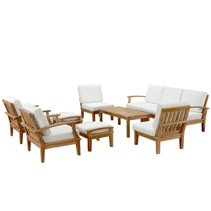 Marina 10 Piece Outdoor Patio Teak Set by Modway