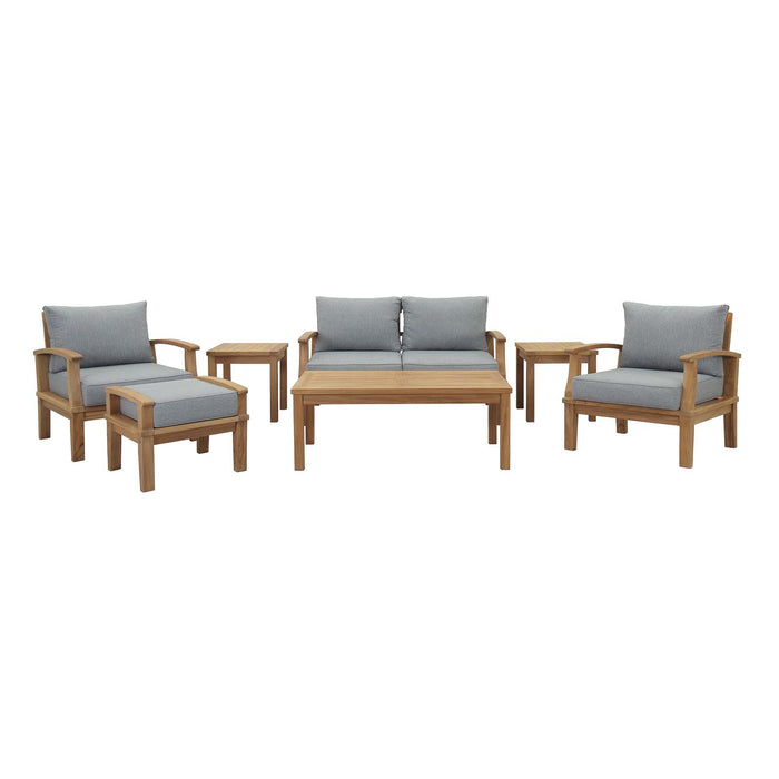 Marina 7 Piece Outdoor Patio Teak Set by Modway