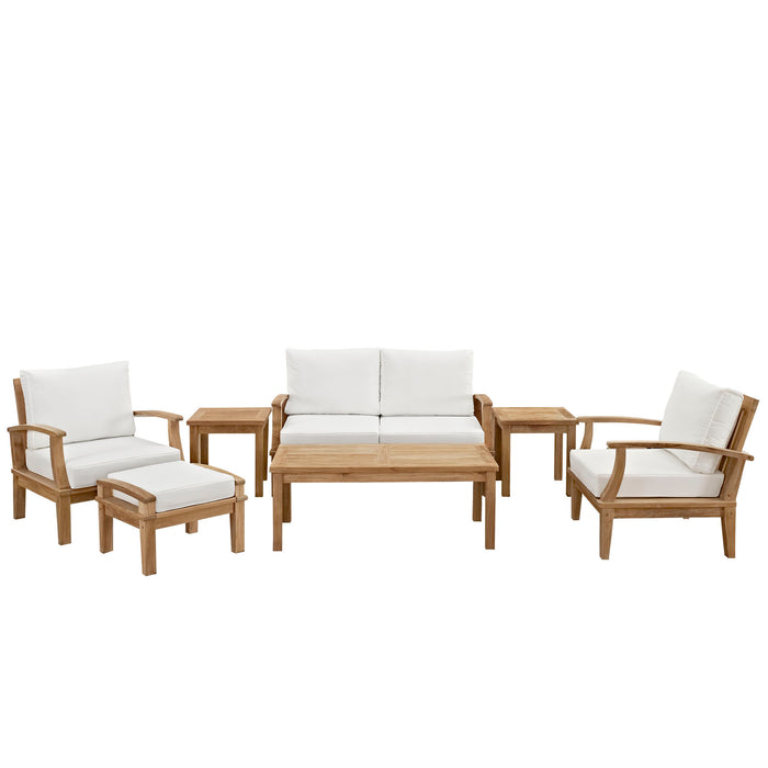 Marina 7 Piece Outdoor Patio Teak Set by Modway