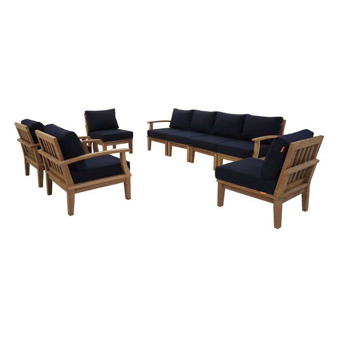 Marina 8 Piece Outdoor Patio Teak Set by Modway