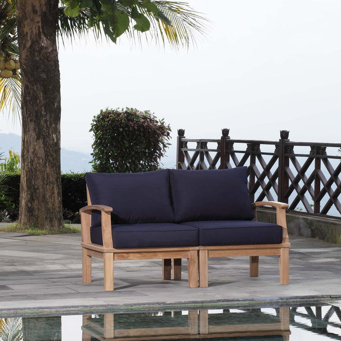 Marina 2 Piece Outdoor Patio Teak Set by Modway