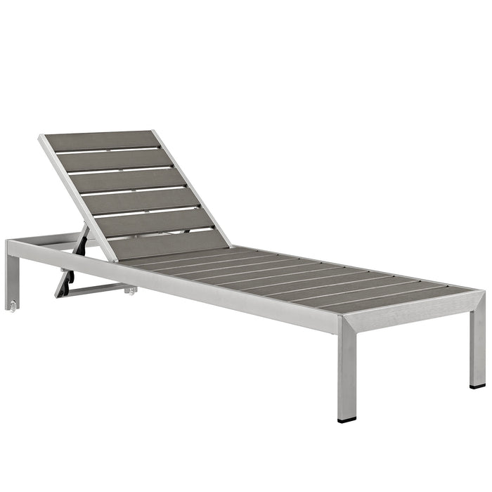 Shore 3 Piece Outdoor Patio Aluminum Set by Modway