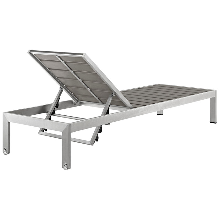 Shore 3 Piece Outdoor Patio Aluminum Set by Modway