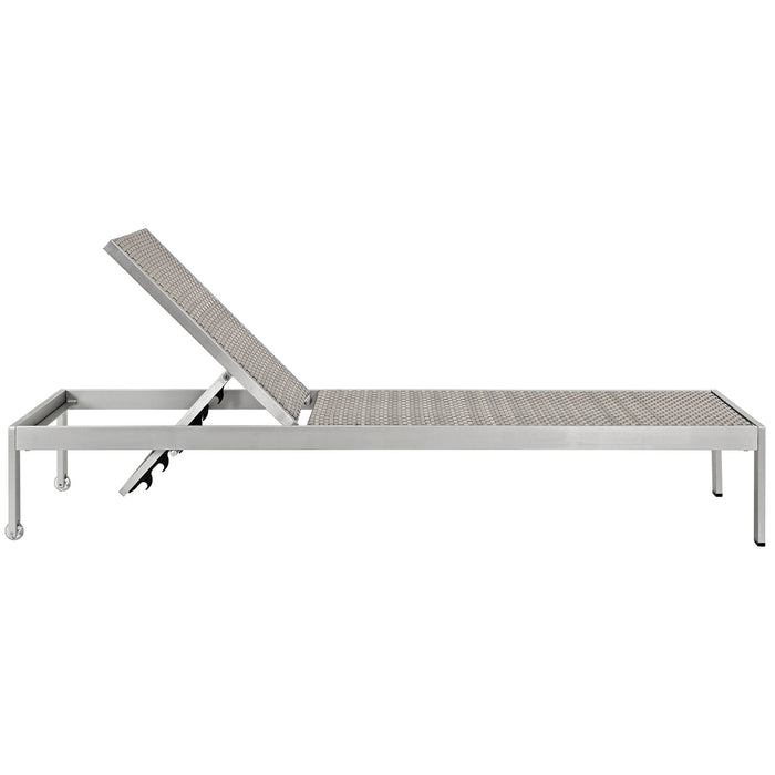 Shore 3 Piece Outdoor Patio Aluminum Set by Modway