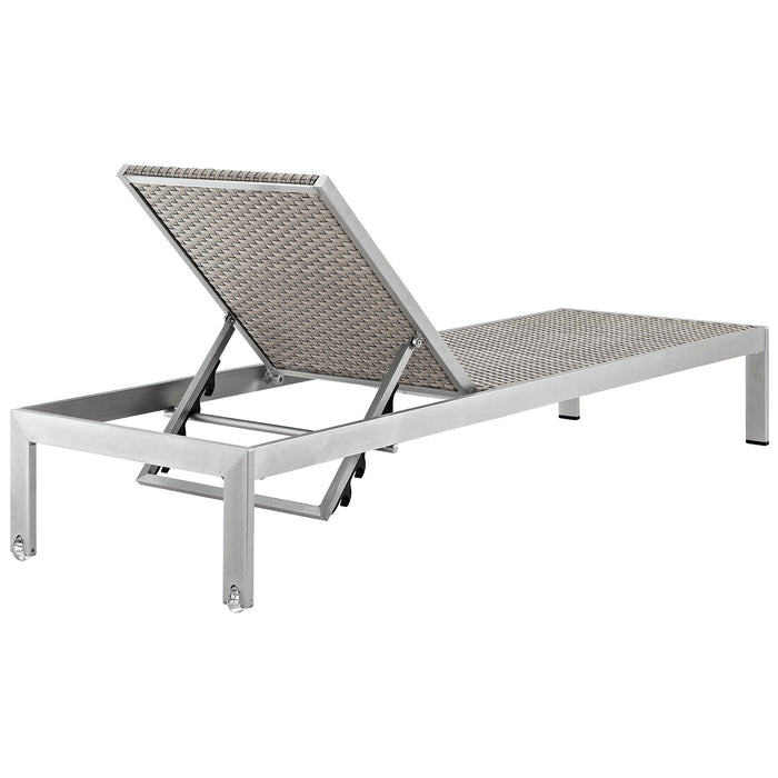 Shore 3 Piece Outdoor Patio Aluminum Set by Modway