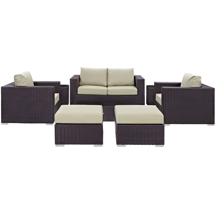 Convene 8 Piece Outdoor Patio Sofa Set by Modway