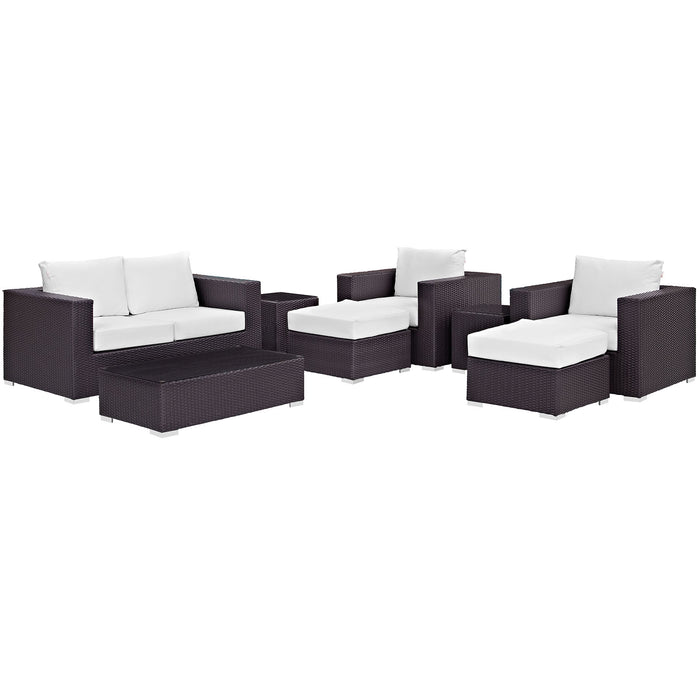 Convene 8 Piece Outdoor Patio Sofa Set by Modway