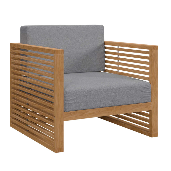 Carlsbad 3-Piece Teak Wood Outdoor Patio Set by Modway