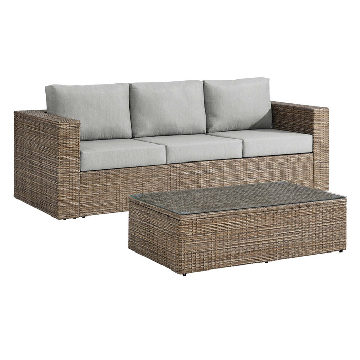 Convene 2-Piece Outdoor Patio Furniture Set by Modway