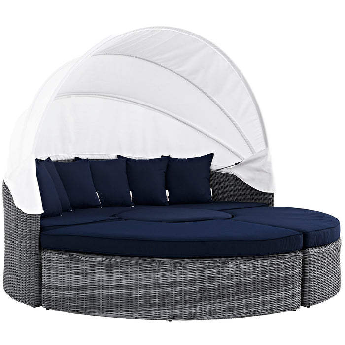 Summon Canopy Outdoor Patio Sunbrella� Daybed by Modway