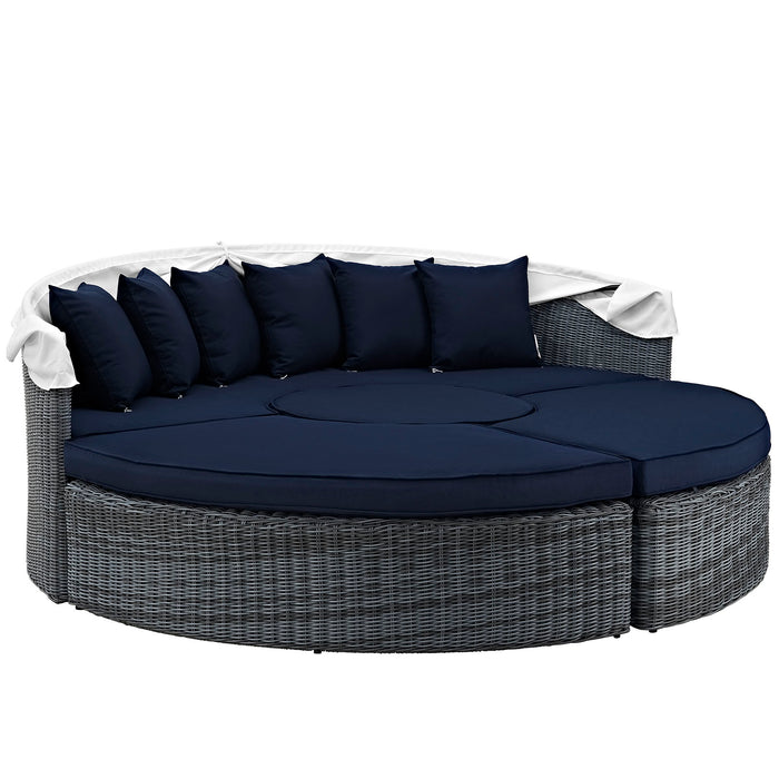 Summon Canopy Outdoor Patio Sunbrella� Daybed by Modway