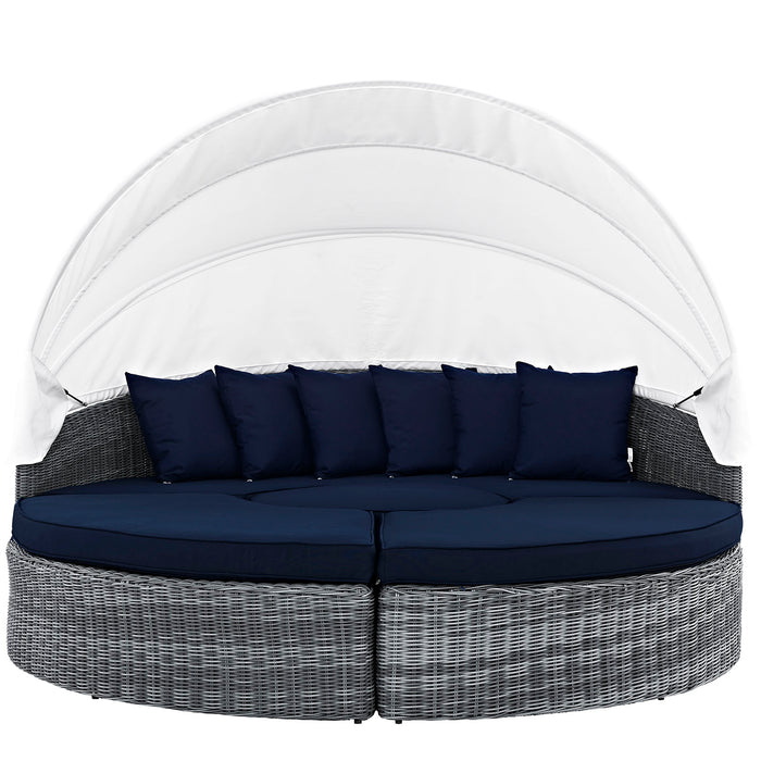 Summon Canopy Outdoor Patio Sunbrella� Daybed by Modway