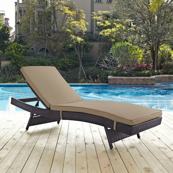 Convene Outdoor Patio Chaise by Modway