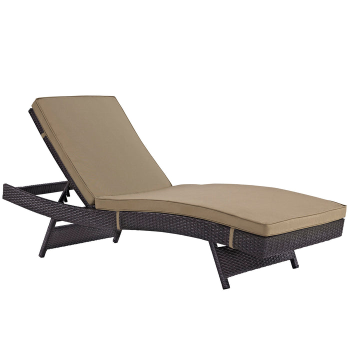 Convene Outdoor Patio Chaise Set of 4 by Modway