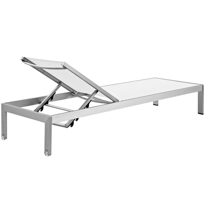 Shore Outdoor Patio Aluminum Chaise Set of 2 by Modway