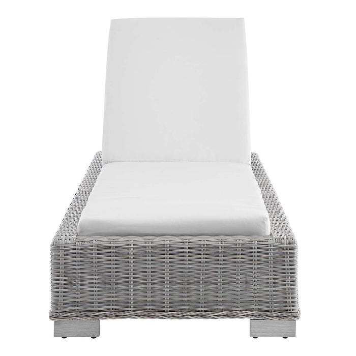 Conway Sunbrella� Outdoor Patio Wicker Rattan Chaise Lounge by Modway