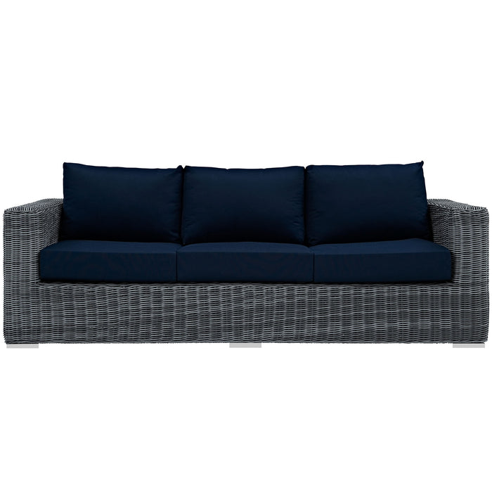 Summon Outdoor Patio Sunbrella� Sofa by Modway