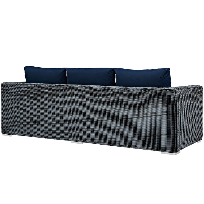 Summon Outdoor Patio Sunbrella� Sofa by Modway