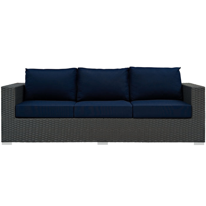 Sojourn Outdoor Patio Sunbrella� Sofa by Modway