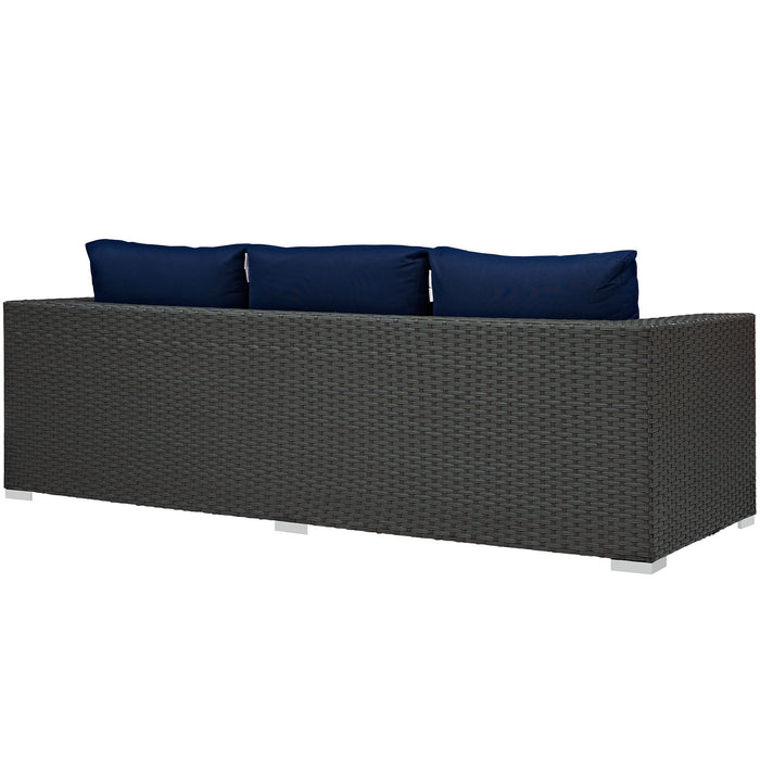 Sojourn Outdoor Patio Sunbrella� Sofa by Modway