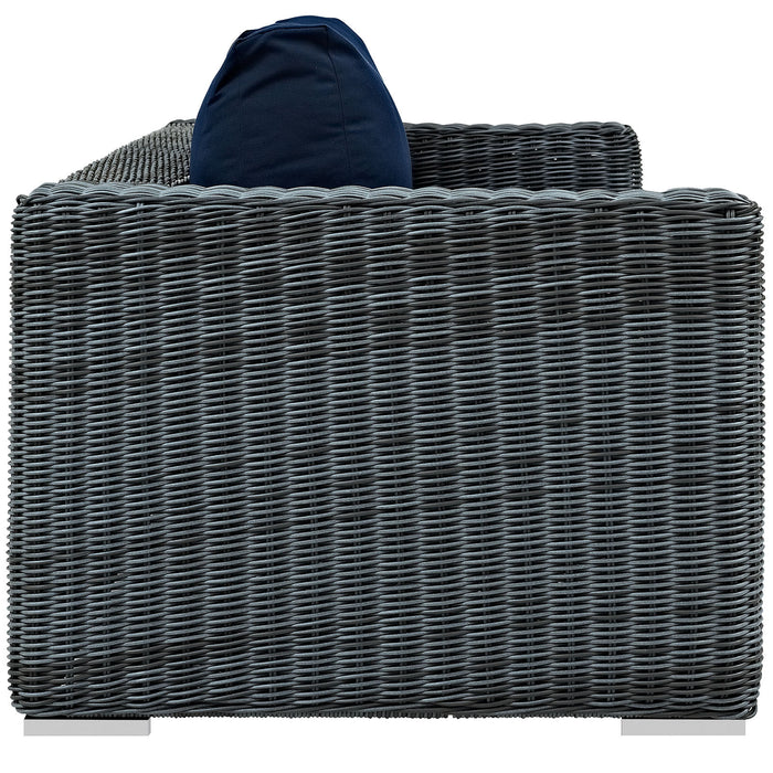 Summon Outdoor Patio Sunbrella� Sofa by Modway