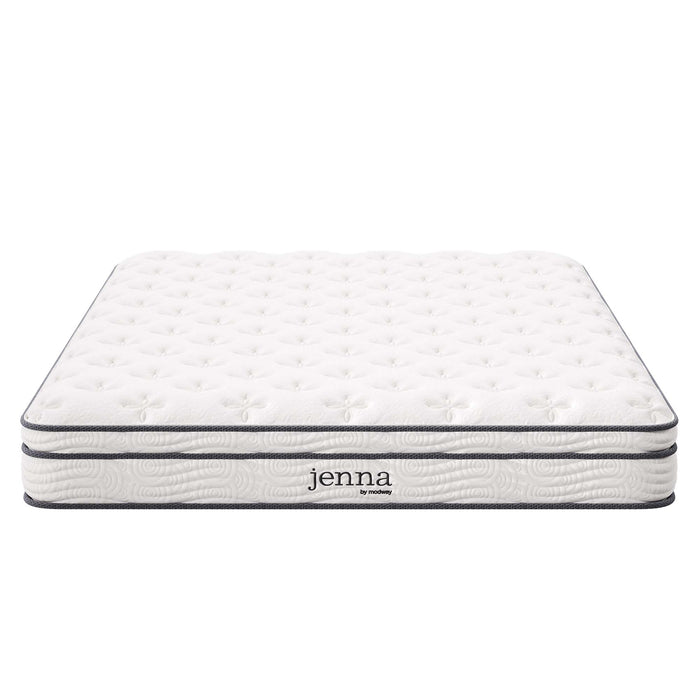 Jenna 8" Innerspring and Foam Queen Mattress by Modway