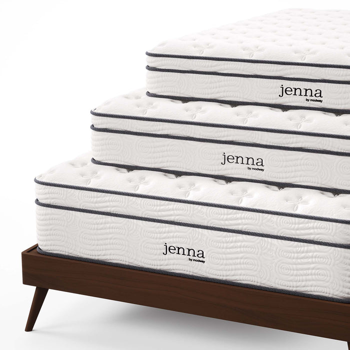 Jenna 14" Innerspring and Foam Queen Mattress by Modway