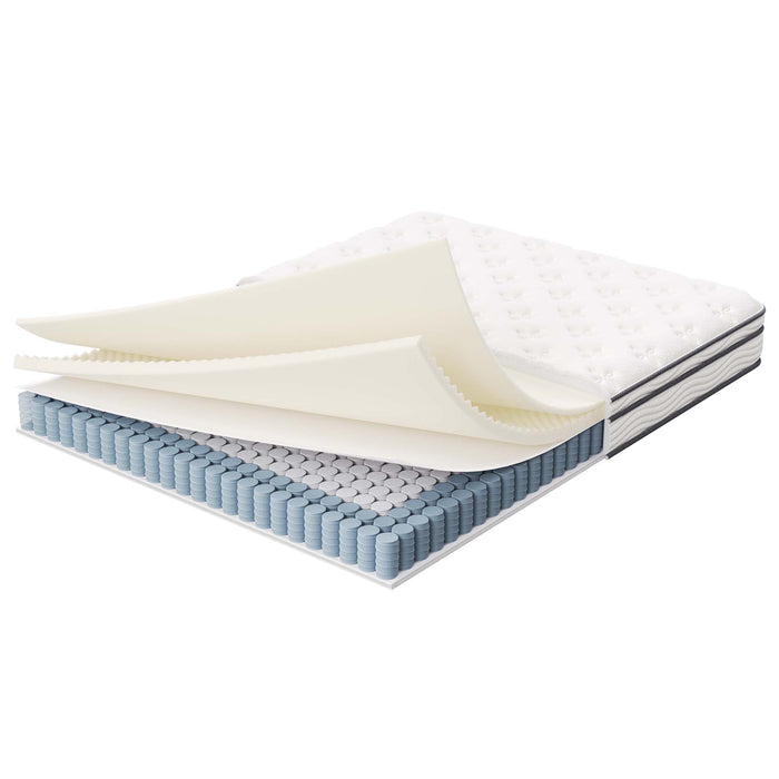 Jenna 8" Innerspring and Foam Queen Mattress by Modway