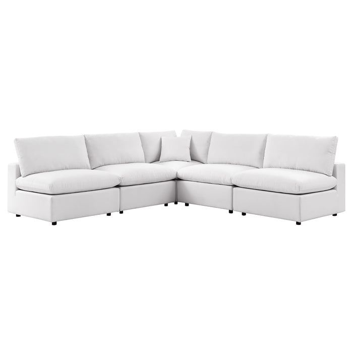 Commix 5-Piece Outdoor Patio Sectional Sofa by Modway