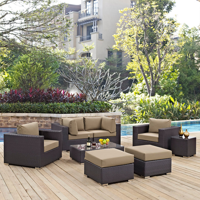 Convene 8 Piece Outdoor Patio Sectional Set by Modway