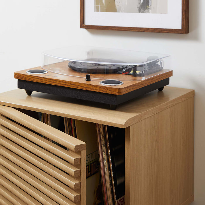 Render Vinyl Record Display Stand by Modway