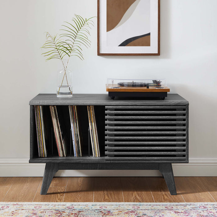 Render Vinyl Record Display Stand by Modway