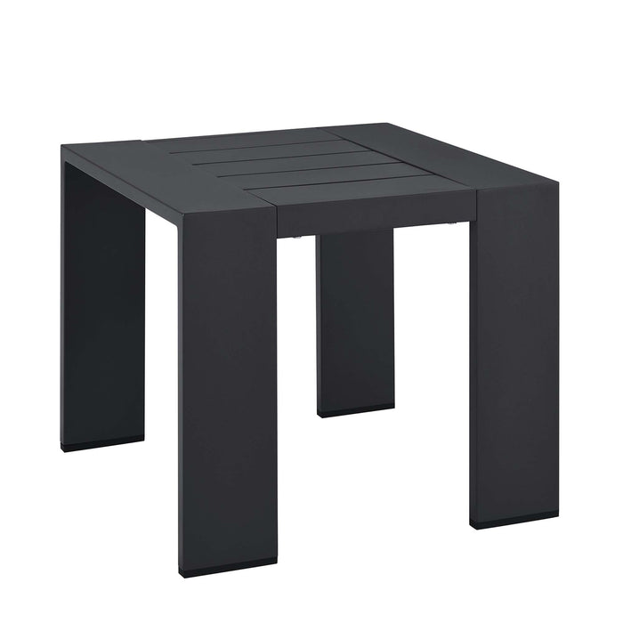 Tahoe Outdoor Patio Powder-Coated Aluminum End Table by Modway